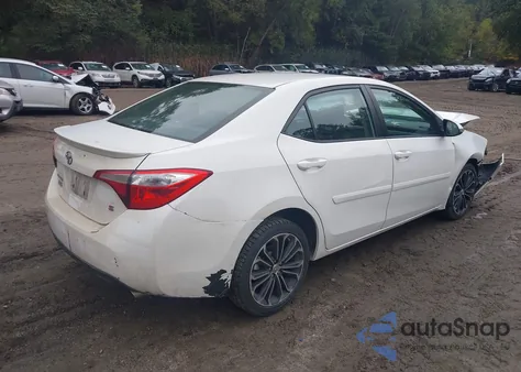 2015 Toyota Corolla S Plus z USA, uszkodzony, nr VIN 2T1BURHEXFC367181